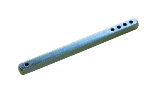 Authentique Tige carrée percée acier DUBOIS SAS 7×120 mm – 10448