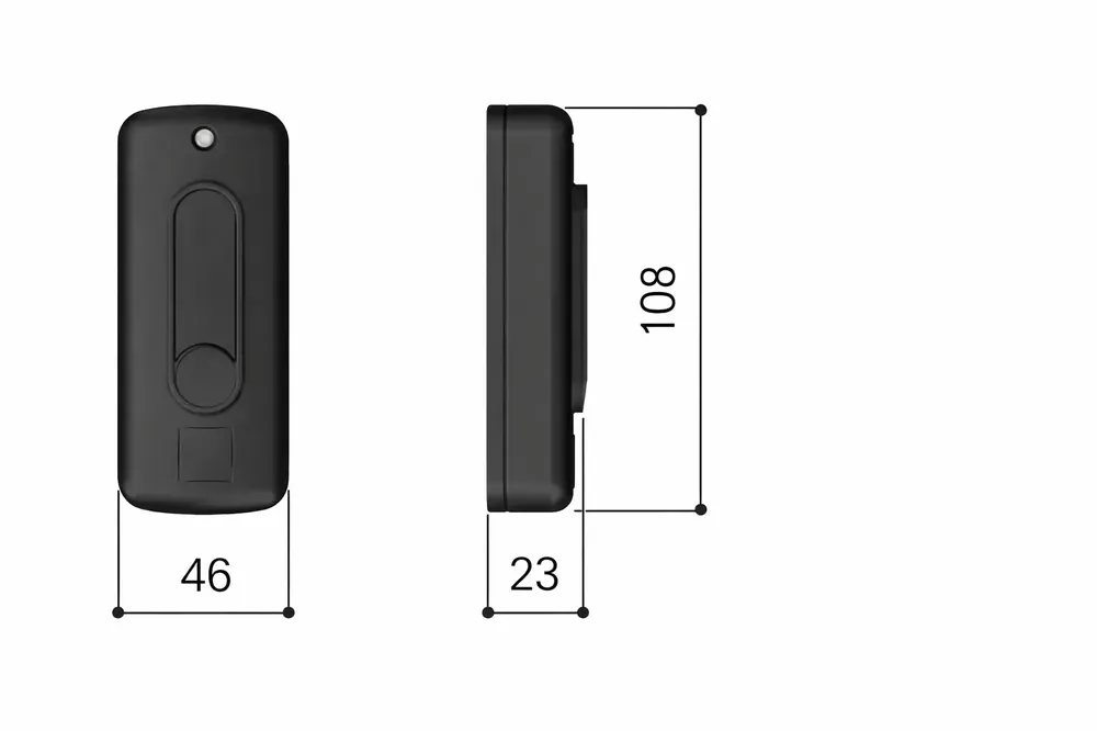 Vente Directe Jeu de photocellules en application apparente, portée 10 m – CAME – 001DIR10