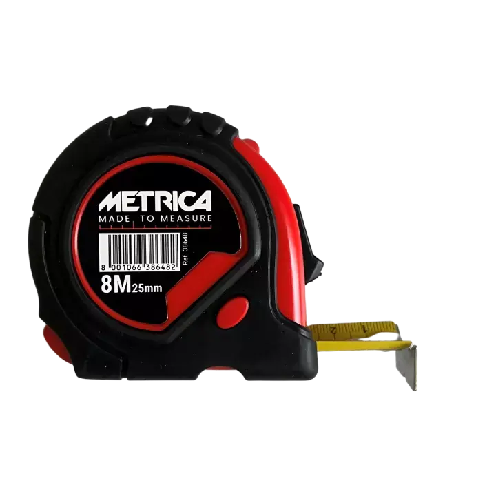 Certifié Mètre ruban 3 stop édition 2023 8Mx25MM – METRICA – 38648NH