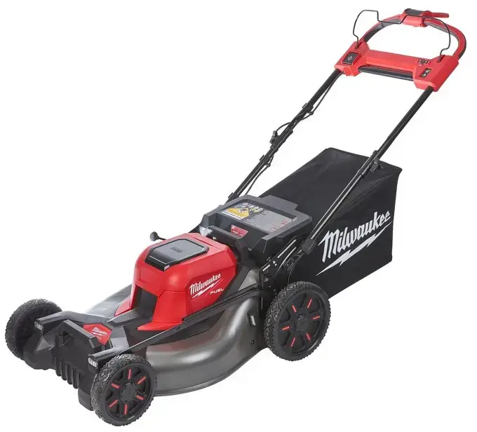 Prix Cassé Tondeuse à gazon 18V fuel M18 MILWAUKEE F2LM53-122 - 2 batteries 12.0 Ah, chargeur - 4933479585