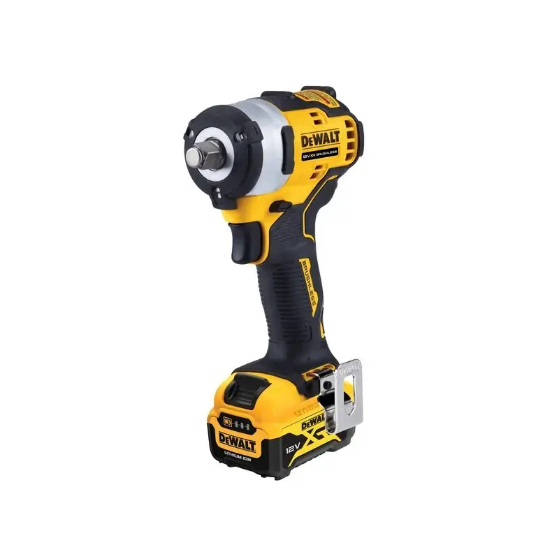 Prix Réduit Boulonneuse 1/2 XR 12V brushless 339NM - DEWALT - avec 2 batteries 5Ah - chargeur - TSTAK - DCF901P2-QW