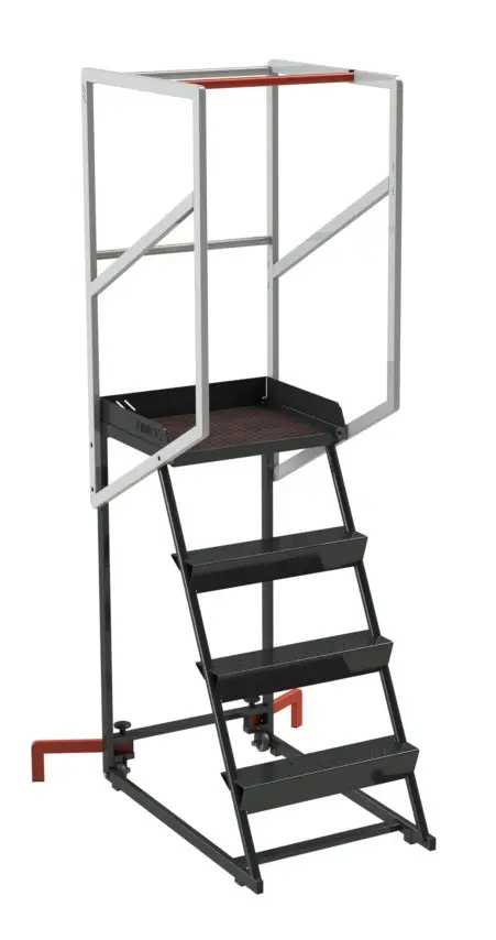 Acheter En Ligne Escabeau roulant étroit 4 marches 150 kg - FIMM - 830008729
