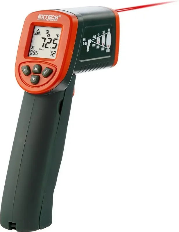 Must-Have Mini thermomètre infrarouge Extech IR267 avec type K – METRICA – 73013