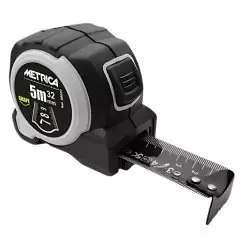 Mètre ruban professionnel autobloquant Métrique SHAPE 5 mx 32 mm – METRICA – 08037 Bon Marché