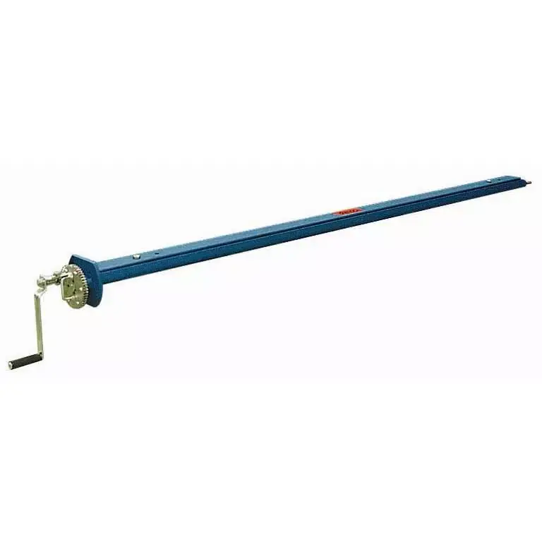 Petit Prix Baguetteuse 2m acier démultipliée avec baguette Ø 14mm sur pieds à roulettes – DIMOS – 983424