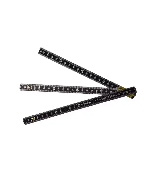 Mètre branche en duraluminium ineffaçable – 1 m – DIMOS – 155615 Super Prix