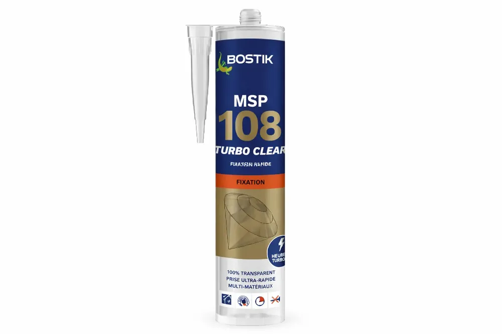 Cartouche Mastic MSP 108 Turbo Clear Transparent 290 ml – BOSTIK – 30633777 Prix Cassé
