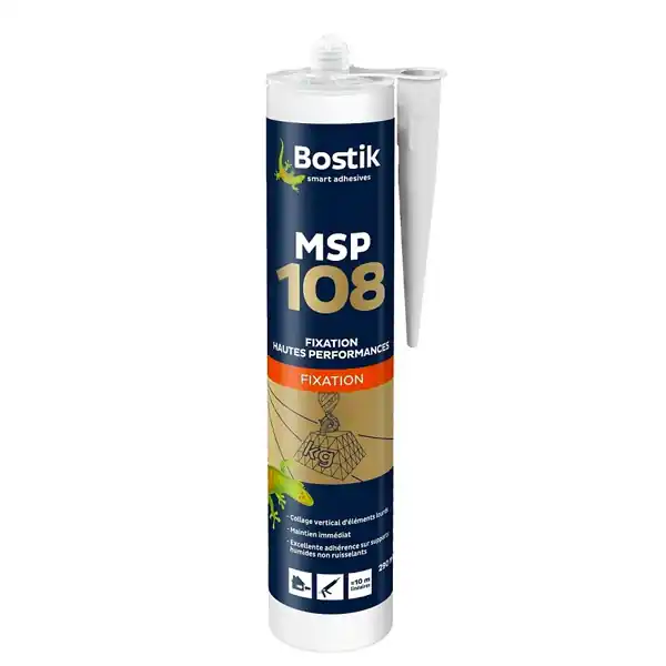 Offre Spéciale Mastic colle MSP 108 blanc 290ml Bostik