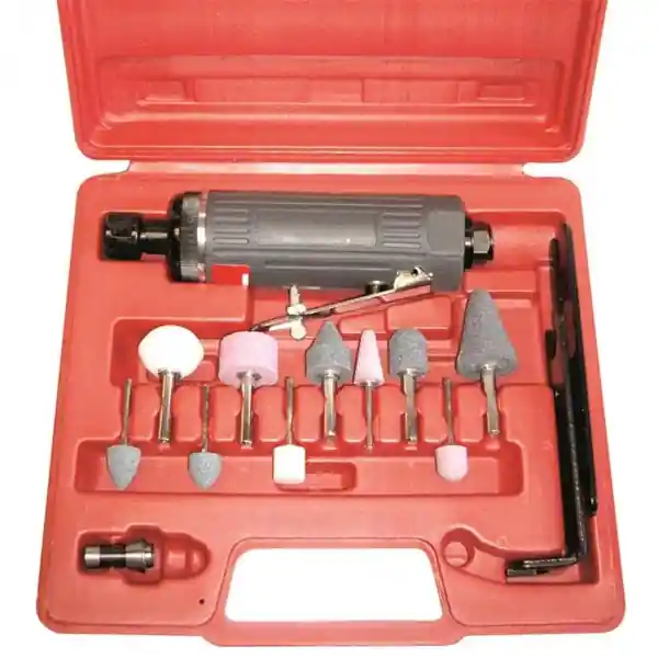 Acheter En Ligne Meuleuse droite pneumatique UT8720BKX + coffret 10 meules Cedrey