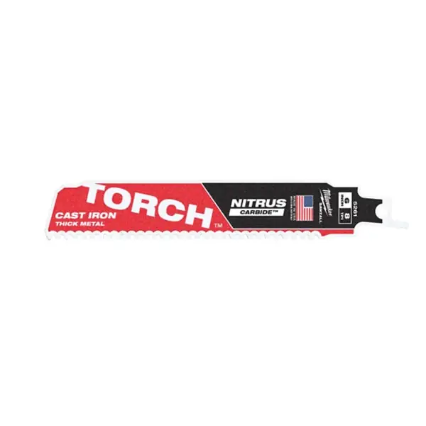 Achat Immédiat Lame De Scie Sabre Tct Torch Nitrus 230mm X 8 Tpi (X1) Milwaukee