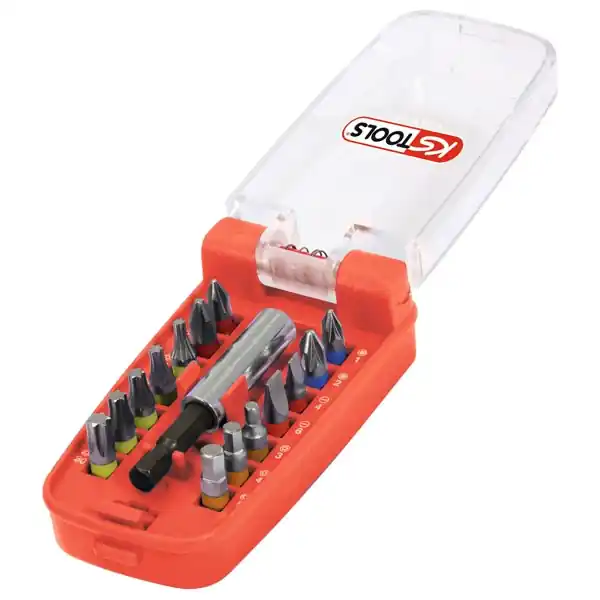 Acheter En Ligne Embouts Vissage A Code Couleur Torsionpower 1/4‘‘Jeu De 15 Ks Tools