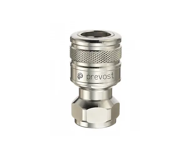 Coupleur taraudé cylindrique à passage libre femelle série ELS Prevost Offre Exclusive