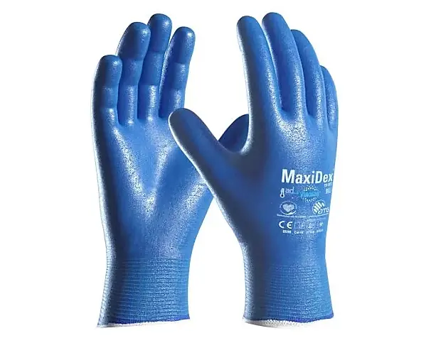 Gants de protection chimique MaxiDex 19-007 ATG Jusqu&rsquo;à Épuisement Des Stocks