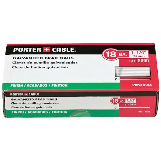 Quantité Limitée CLOU DE FINITION 1-1/4‘‘ GALVANISÉ (5000PCS) PBN18125