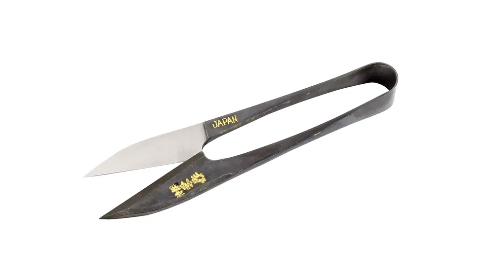 Achat Immédiat Cisailles Traditionnelles Japonaises WABASAMI Longueur 105 mm Lame 35 mm HAGA NIGIRIBASAMI SEISAKUSYO