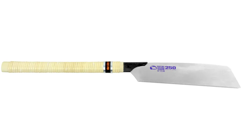 Scie Japonaise Kataba 250mm sans Dos pour Coupe Transversale BAKUMA ECOPROFI Vente Directe