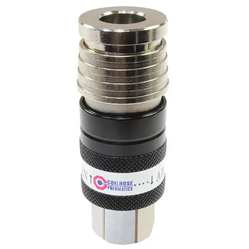 Coilhose Pneumatics 120USE Coupleur d‘échappement de sécurité automatique 2 en 1 Corps 1/2", 1/2" FPT Livraison Express