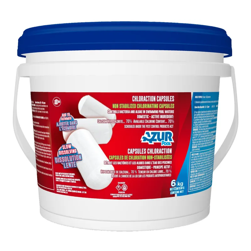 Capsules de chloration non stabilisées, 20 x 300 g Prix Promo