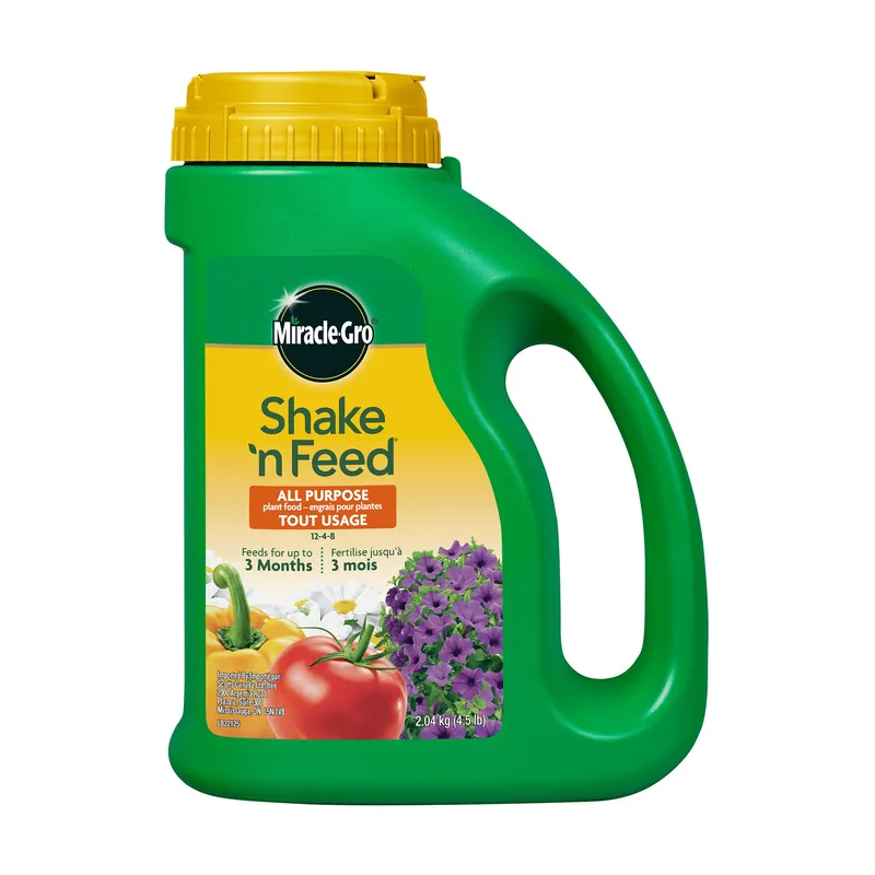 Engrais, tout usage, Shake ‘n Feed, 12-4-8, 2,04 kg Remise