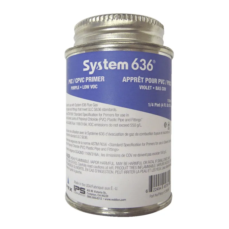 Apprêt Système 636 pour PVC/PVCC, 473 ml, violet Must-Have