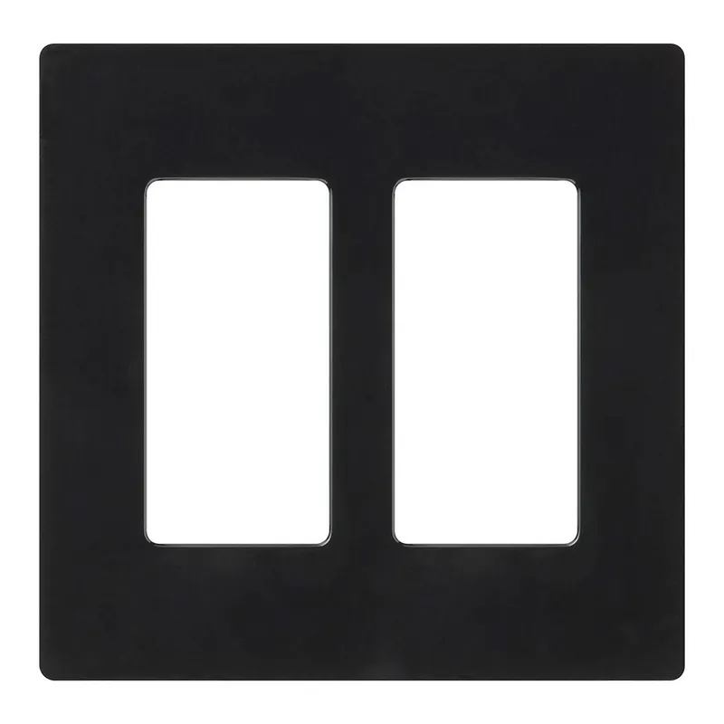 Prix Cassé Plaque murale sans vis, Claro, double, noir
